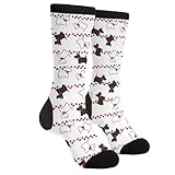 scotty scottish terrier sitting dogs donna uomo calze trekking comodi calze running morbido calzini lavoro per estivi uso quotidiano ciclismo