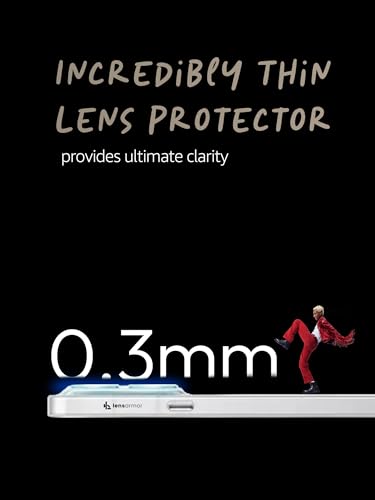 Image of Lensarmor Compatible with Nothing Phone 4a Pro Camera Lens Protector (1 Pack) - Premium 9H Tempered Glass, Military-Grade Protection, Ultra-Clear Transparency & Case-Friendly Design