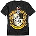 Popfunk Harry Potter Hufflepuff Logo Adult T Shirt & Exclusive Stickers (X-Large)