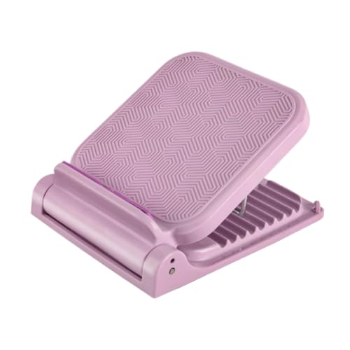 Vaveren Slant Board Squat Wedge 882lbs Capacity Foot Stretcher Nonslip Incline Board Calf Stretch Board for Sports Exercise Home Gym, Purple
