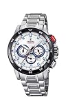 Wasserdichtigkeit: 10 bar Festina Herren Chronograph Quarz Smart Watch Armbanduhr mit Edelstahl Armband F20352/1