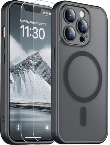 SPIDERCASE Magnetic for iPhone 13 Pro Max Case,Gray