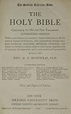The Scofield Reference Bible: The Holy Bible