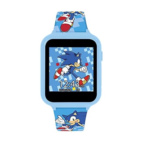 Sonic Reloj Digital de Cuarzo para niño con Rastreador de Fitness y Juegos Cover