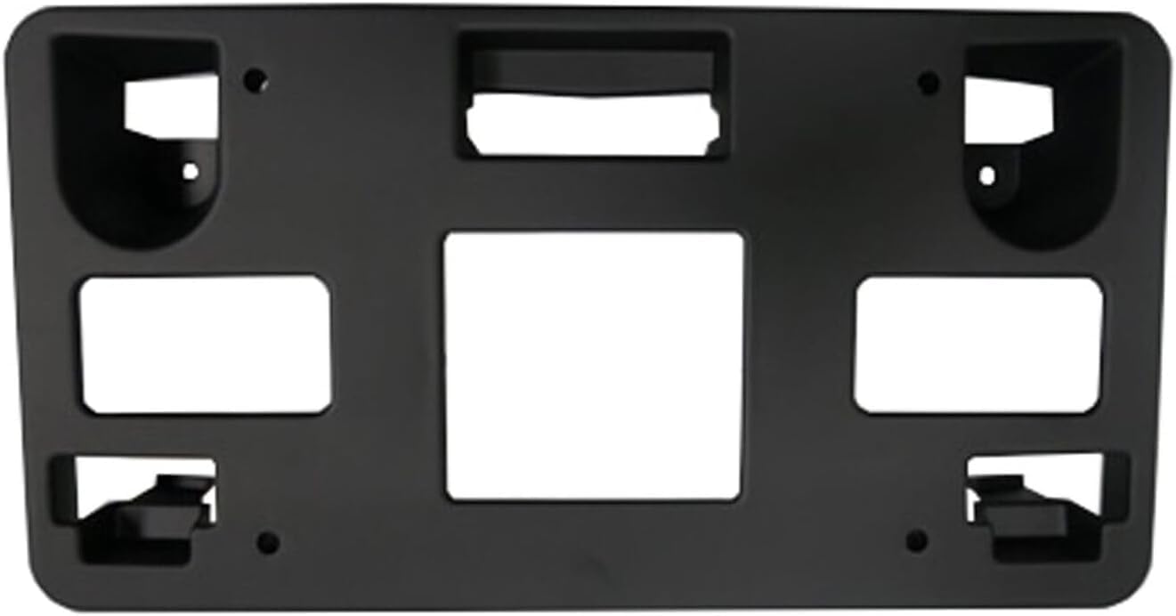 DAT AUTO PARTS Front License Plate Bracket Frame Cover Tag Holder Replacement for 2016-2018 Chevrolet Cruze Sedan RS Models and 17-18 Hatchback RS Models Black Textured Plastic GM1068219 84063767