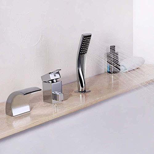 Robinet cascade salle de bain et ensemble de douche moderne split chaud et froid be