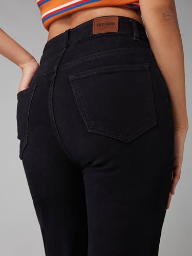 Image of Dolce Crudo Straight High Rise Jeans for Women