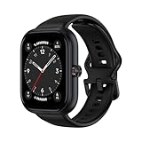 HONOR CHOICE Watch (Black) | 1.95" AMOLED Display | Bluetooth Calling | 120 Workout Modes | 5 ATM Swim-ready | Upto 12 Days Battery Life | Built-in Multi-System GNSS | SpO2, Heart Rate, Sleep Tracking