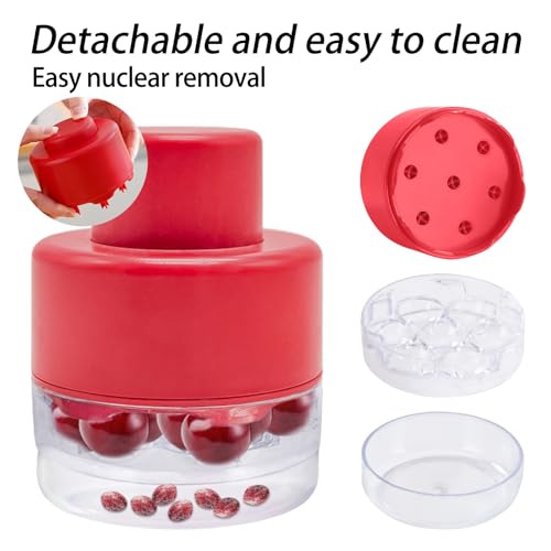 Cehnceh CHERRY CORER MULTIPLE Kitchen Cherry Jam 7 Holes Multi Pitter Tool thumb #1