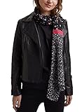 ESPRIT edc by Accessoires Damen 021CA1Q301 Mode-Schal, 001/BLACK, 1SIZE