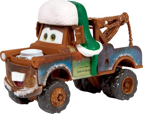 Mattel Disney und Pixar Cars Winterthema 5er-Pack – Ansicht 3