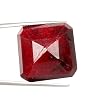GEMHUB AAA+ Mozambique Blood Red Ruby Square Cut 38.50 ct Faceted Gemstone for Jewelry Making, Ruby Gemstone Loose Gemstone #2