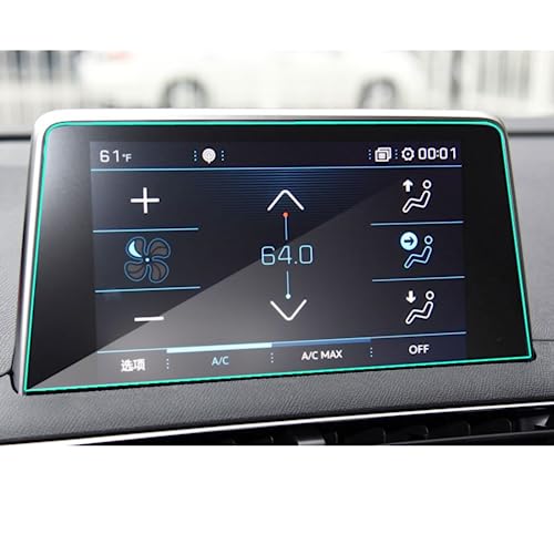 Verre trempé Peugeot 3008 protection d'écran haut de gamme pour console centrale