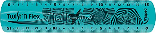 Maped 279110 - Regla Twist Flexible de 15 cm