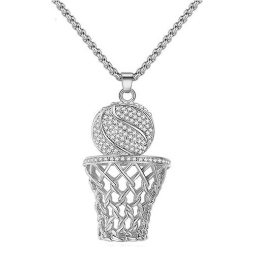 Punk Cool Basketball Football Soccer Hiphop Stainless Steel Chunky Chain