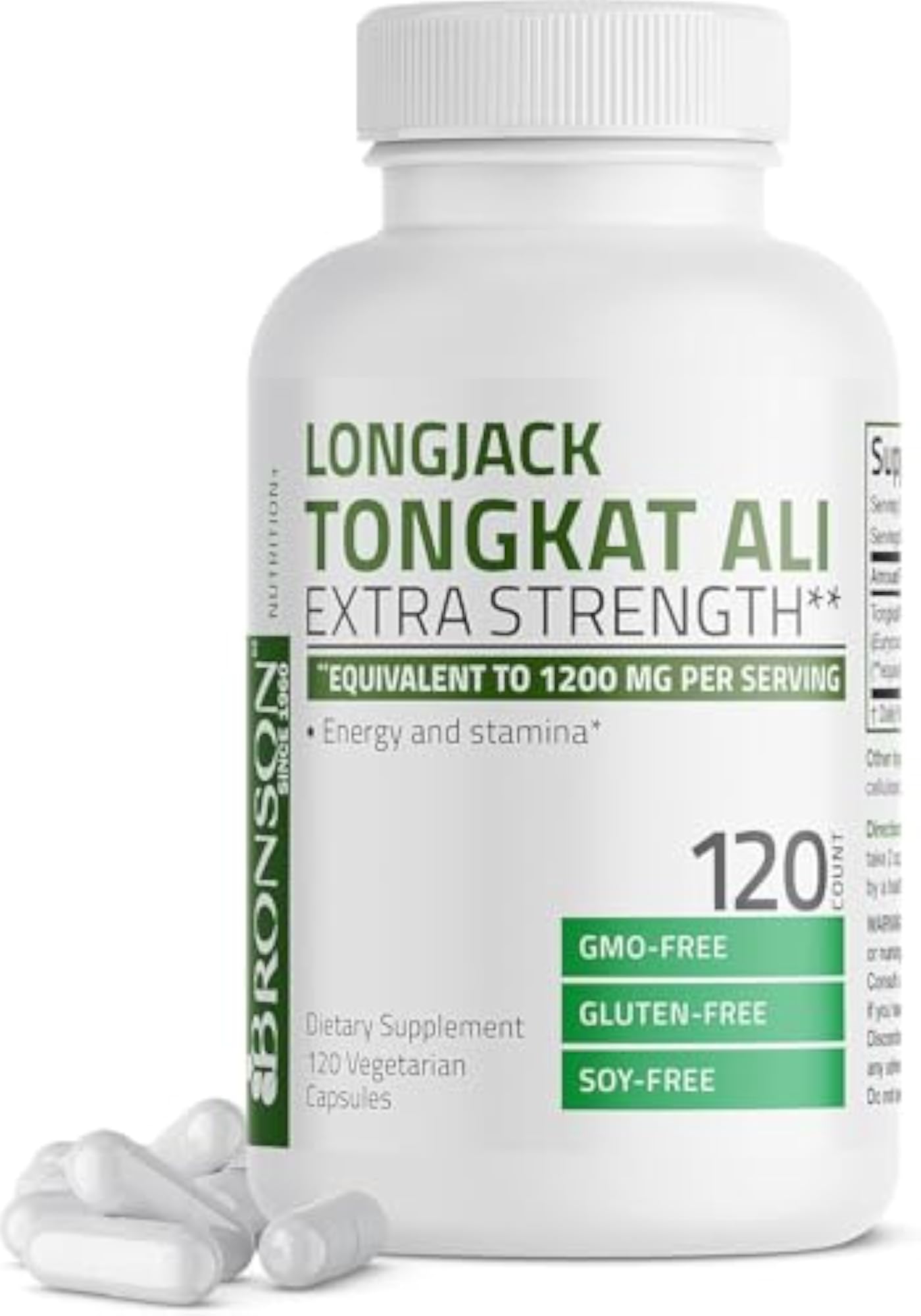 Longjack Tongkat Ali Extra Strength, 120 Vegetarian Capsules
