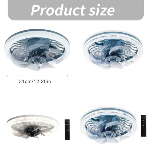 Petit plafonnier réglable et ventilateur à intensité variable E27 - 5