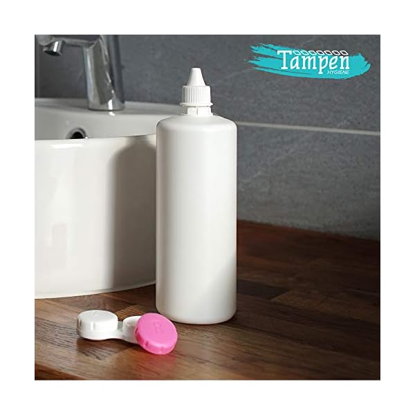 Tampen Kontaktlinsenbehälter Set · 12 Stück · Kontaktlinsendose Jahresvorrat · ideal für unterwegs · Hygiene · Blau – Bild 6