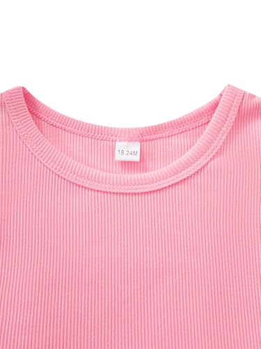 Little Girls Tulle Tutu Dress - Toddler Kids Flutter Sleeve Princess Sundress Casual Summer Outfit Clothes for 2-7Y4