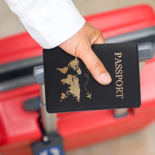 passaporte viagem couro – Capa passaporte moderna com capacidasuficiente para passaporte, cartões id