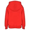 A2Z 4 Kids Girls Boys Plain Sweatshirt Tie Dye Pullover - Plain Sweat Hoodie Red 11-12 #3