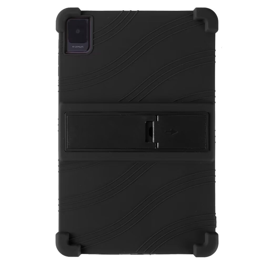 Custodia Per TCL TAB10L Gen2 10.1 Pollici, Con Supporto Incorporato, In TPU E PC, Antiurto, Sottile E Leggera, Nera - 2