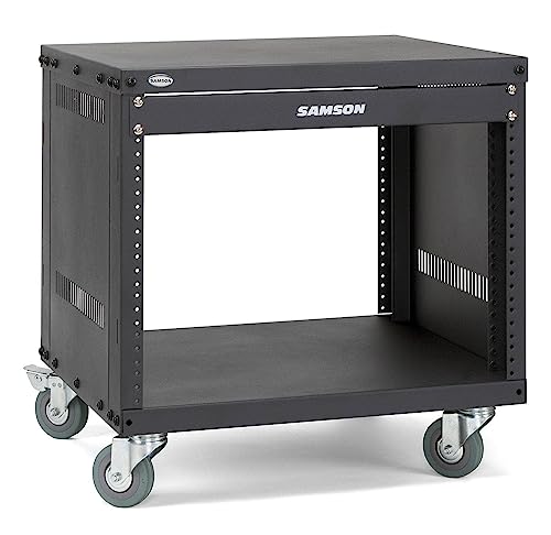 Samson SRK8 Rack 19 Zoll / 48,3 cm für 8 Einheiten, Schwarz