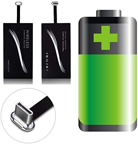 Type C Wireless Charging Receiver, Wireless Fast Charging Receiver Module USB C for Smartphones with Type C Interface