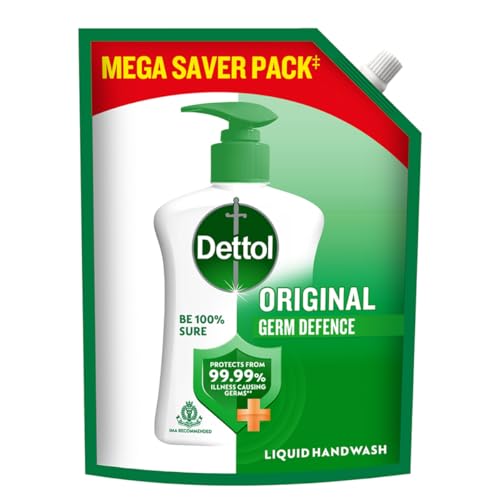 Dettol Liquid Handwash Refill - Original Hand Wash- 1350ml | Germ...