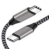 USB C to USB C Cable, Amoner 3Pack 3FT 6FT 10FT Type-C to Type-C Durable Nylon Braided Cord for USB Type-C Devices Including Samsung Galaxy Note 8/9 S10/S9+, Google Pixel, MacBook and More