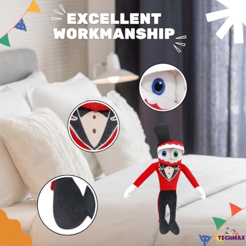 Image of Ring Master Circus Plush Toy Stuffed Animal Plushie Doll Stuffed Plushie Doll Toys Collectible Gifts for Kids Fans Adults Birthday