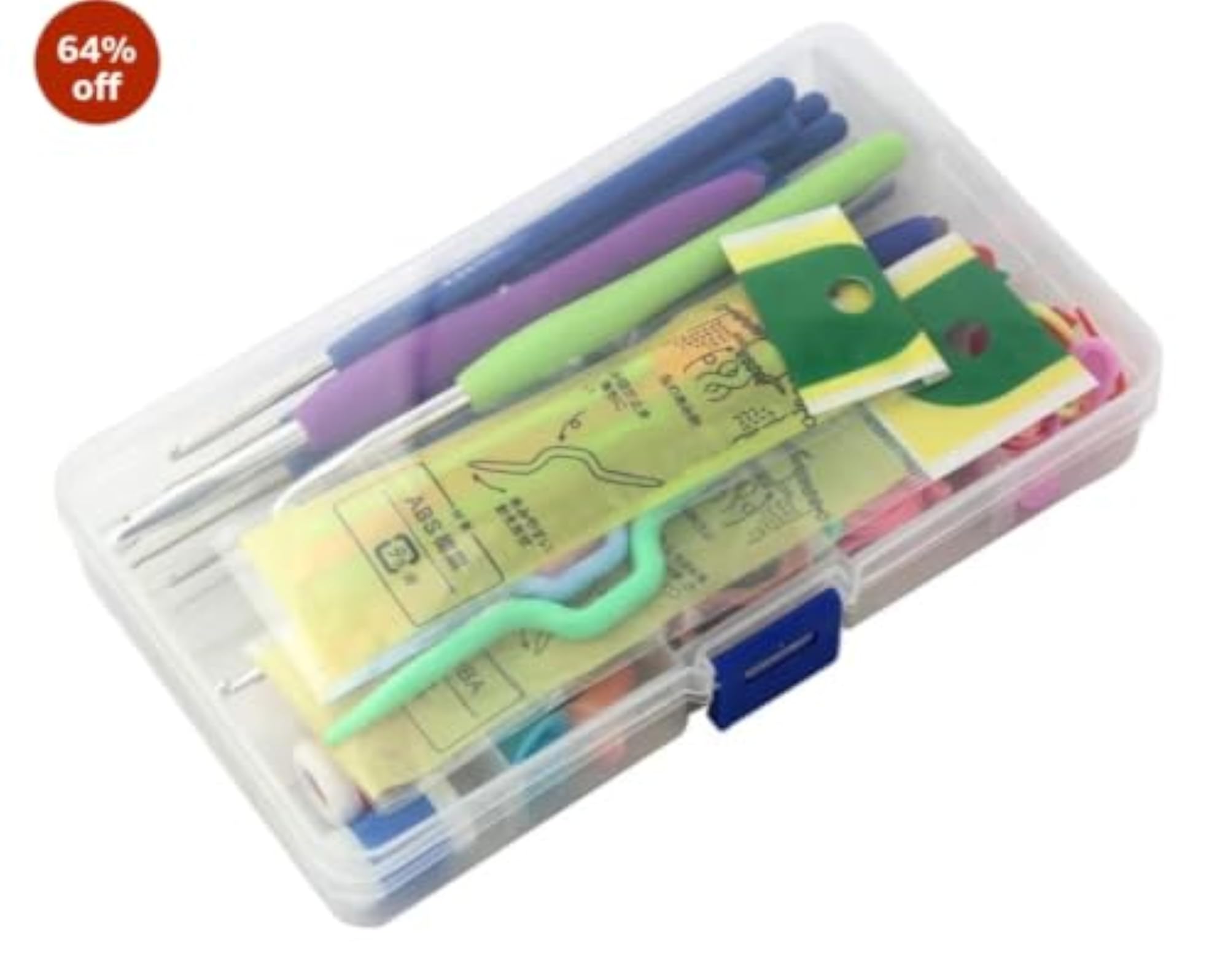 Complete Crochet Kit for Beginners with Needles & Accessories