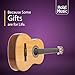 Classical Guitar 4/4, Full Size 39 Inch Wooden Guitar with Soft Nylon Strings by Hola! Music, Natural Gloss Finish - FREE Padded Gig Bag Included