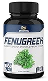 Fenugreek Seed Capsules 5050mg - 4 Months Supply - Panax Ginseng, Ashwagandha, Maca Root - Supports...
