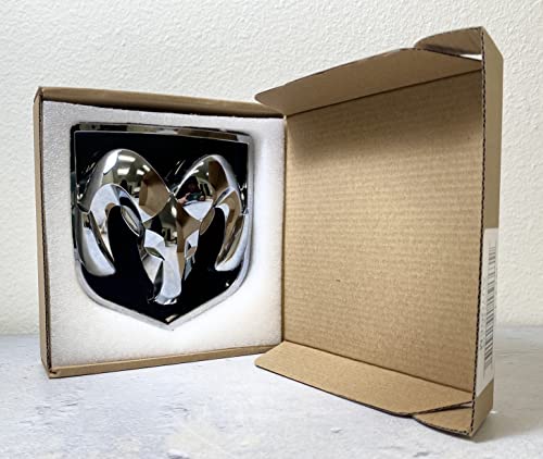 2006-18 Ram Tailgate Emblem, Chrome Finish #TOP3
