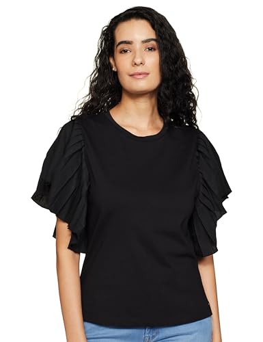 Image of Pepe Jeans Women's Cotton Regular Fit T-Shirt