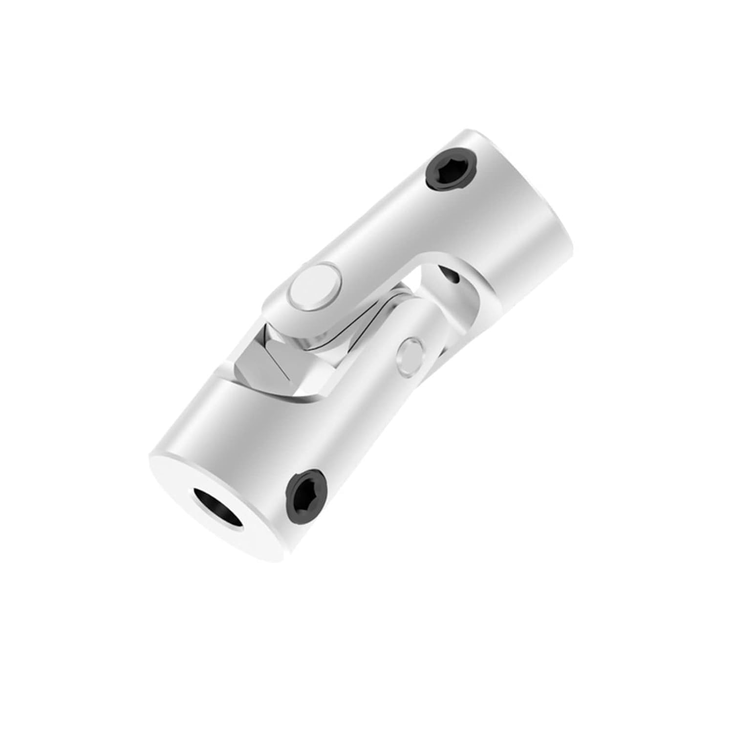 Wellenkupplung, Universalgelenk-Minikupplung, 14 mm Durchmesser, 35 Länge, vernickeltes Eisen, mehrere Größen(6mm to 8mm)