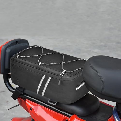 Sac de rack rangement de siège de vélo imperméable de 8 l