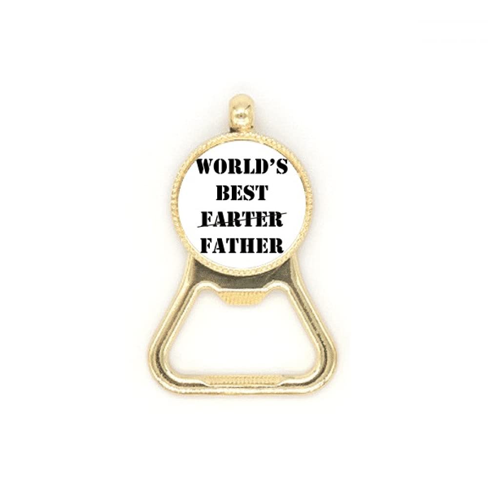 Porte-clés en acier inoxydable Best Father pour célébrer les papas