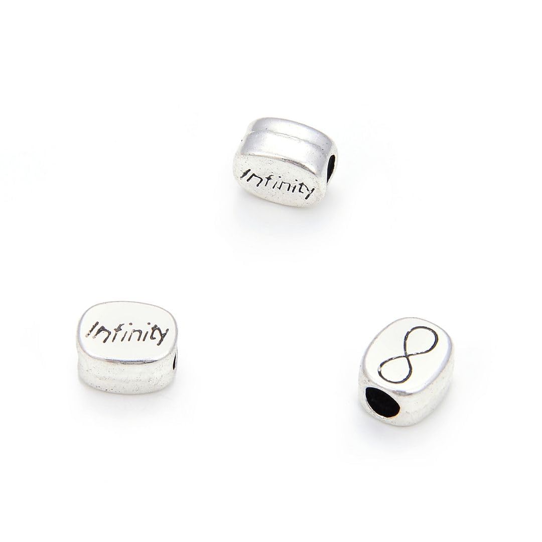 Perles infini grand trou pour créer vos bracelets d'amitié DIY