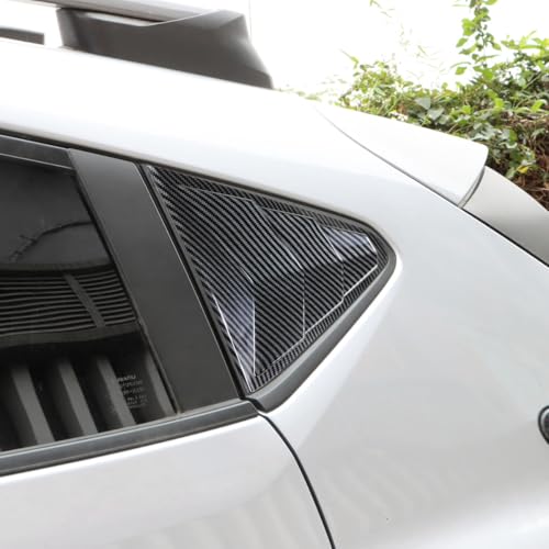 DLOVEG Rear Side Window Louvers Compatible for Subaru Crosstrek Impreza 2024 2025 Accesories for Subaru Crosstrek Impreza 2024 2025 Sport Style Air Vent Cover (Carbon Fiber) by DLOVEG - Image 5