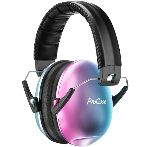 ProCase Kids Noise Cancelling Headphones, Kids Ear Protection Monster Jam Truck, Fireworks Hearing Protection Noise Reduction, Noise Canceling Earmuff