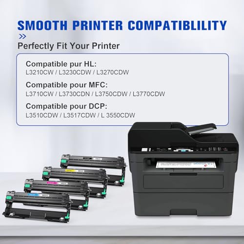 Unité tambour DR243CL compatible Brother Q-image pour corriger les traces d'impression - 2