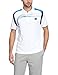 Lotto Sport - Camiseta de pádel para Hombre, tamaño XXL, Color Blanco/Caribe
