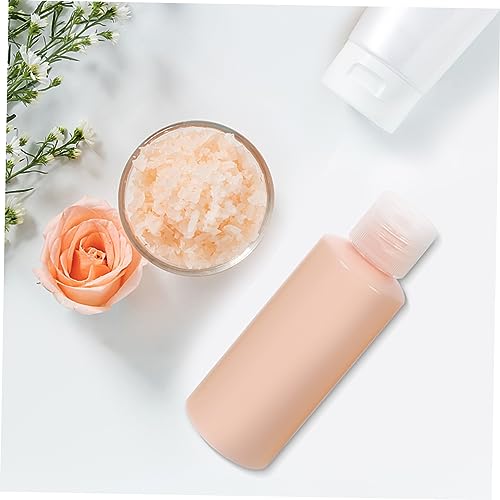 Beatifufu 4Pcs Portable Travel Toiletries Bottles Each Lightweight Refillable Containers for Sunscreen Liquid Soap Shampoo and Lotion Compact Design for Easy Travel Storage