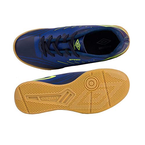 Chuteira Umbro Speed IV Futsal Juvenil Azul