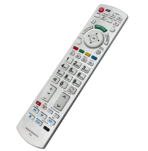 N2QAYB000572 VINABTY Replaced Remote Fit for Panasonic Plasma TV TX-P42GT30B TX-P46GT30B TX-P50GT30B TX-P42ST30E TX-P46ST30E TX-P50ST30E TX-P42UT30B TX-P50UT30B TX-P42GT30E TX-P46GT30E TX-P50GT30E - Image 3