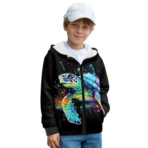 Pull à capuche pour garçon confortable et résistant taille XL