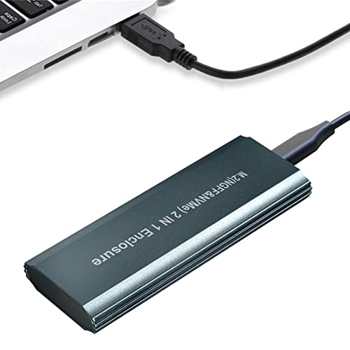 NVME para USB - Compartimento para SSD M.2 de 10 Gbps - Interface externa tipo C Gen2, interface int