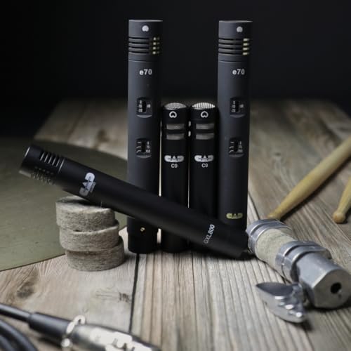 CAD Audio E70 Small Diaphragm Cardiod Condenser Microphone Includes Cardiod & Omni Capsules